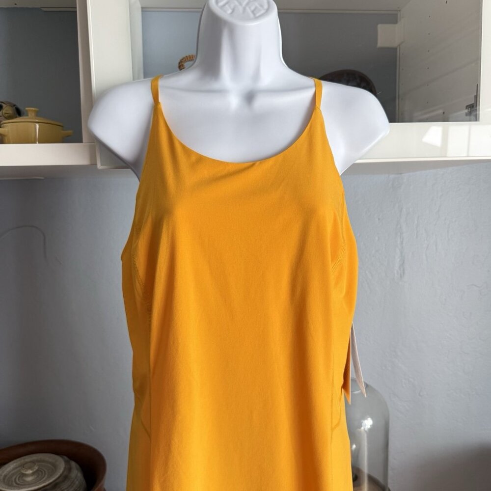 Athleta Yellow Infinity Dress Size M NWT - Picture 6 of 8